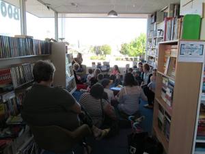 Story time at A Reader's Heaven in lithgow
